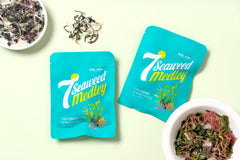 JEOLLANAMDO open single bag of dried seaweed blend for quick meals