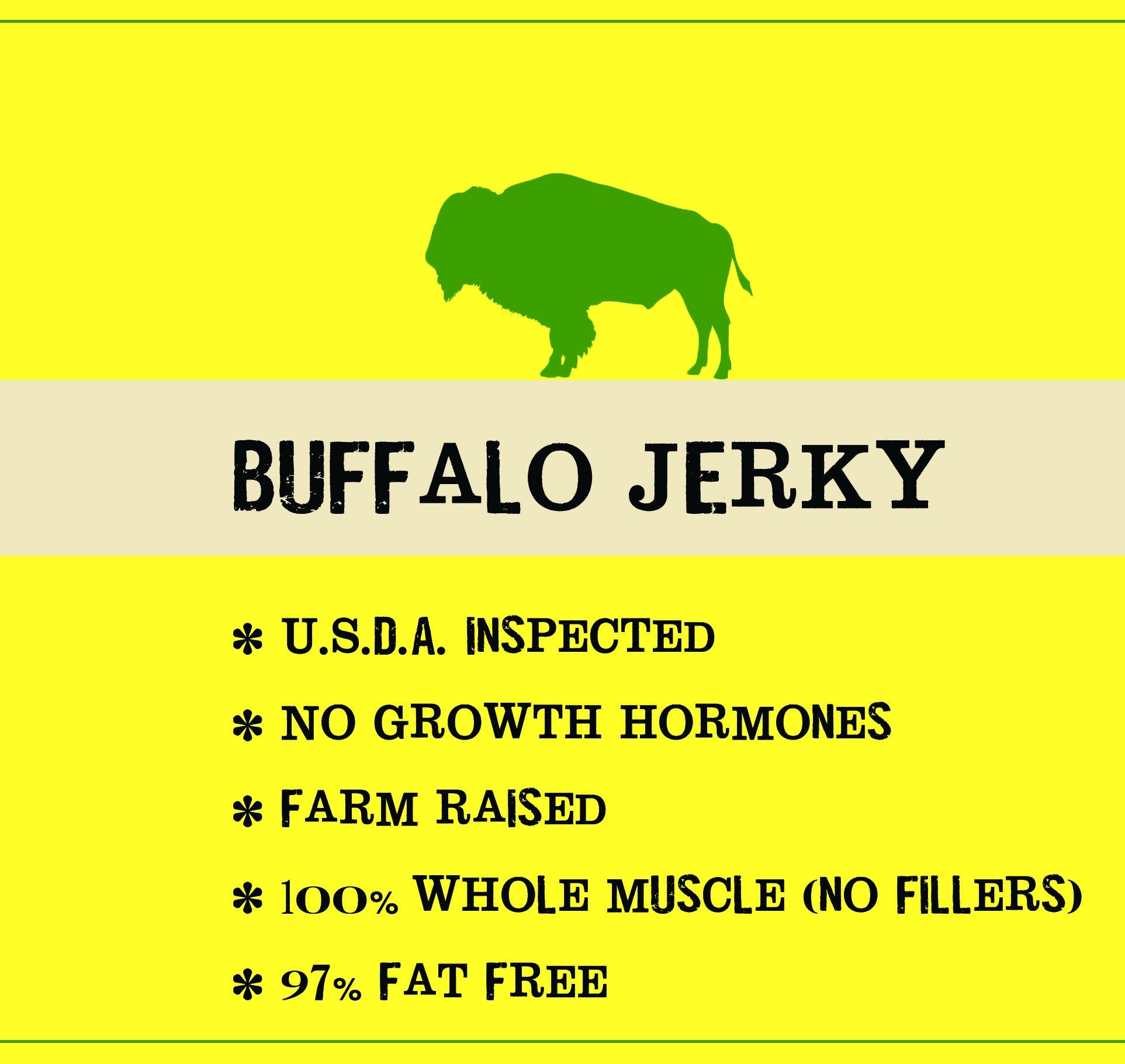 Jerky.com buffalo jerky size comparison beside a smartphone demonstrating pack portability