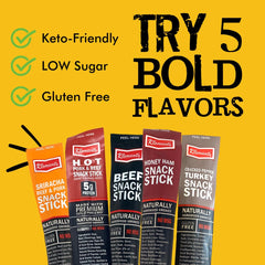 Jerky.com cheese piece detail showing creamy texture and pairing benefit