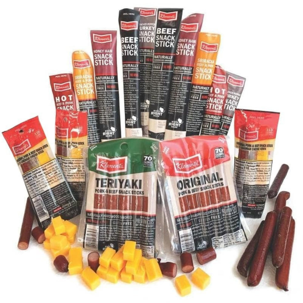 Jerky.com front packaging showing variety pack and protein convenience