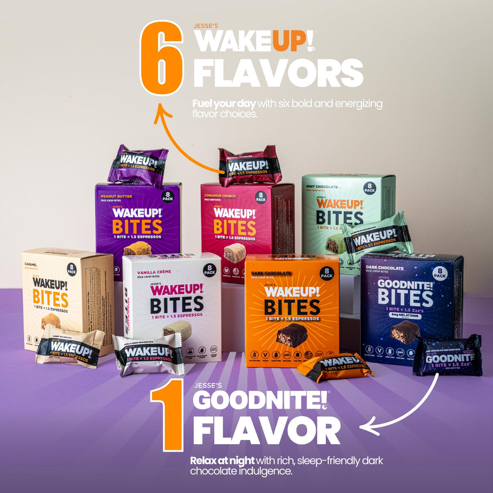 Jesse's WakeUP! ingredient label highlighting vegetarian gluten-free kosher notes