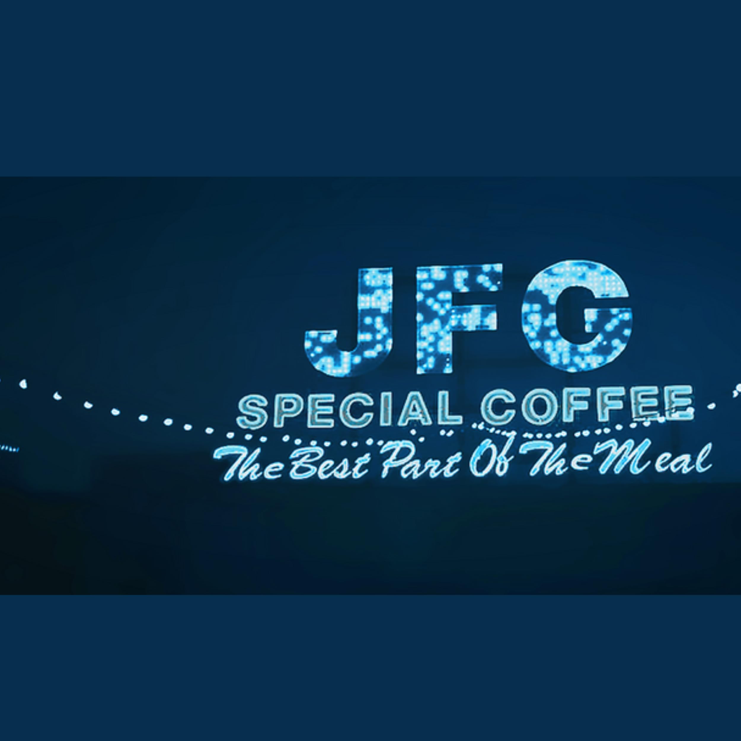 JFG pouch placed inside coffee basket during brewing to show easy cleanup