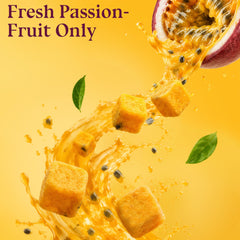 Jhomreys small bowl of passion fruit crisps ready for snacking