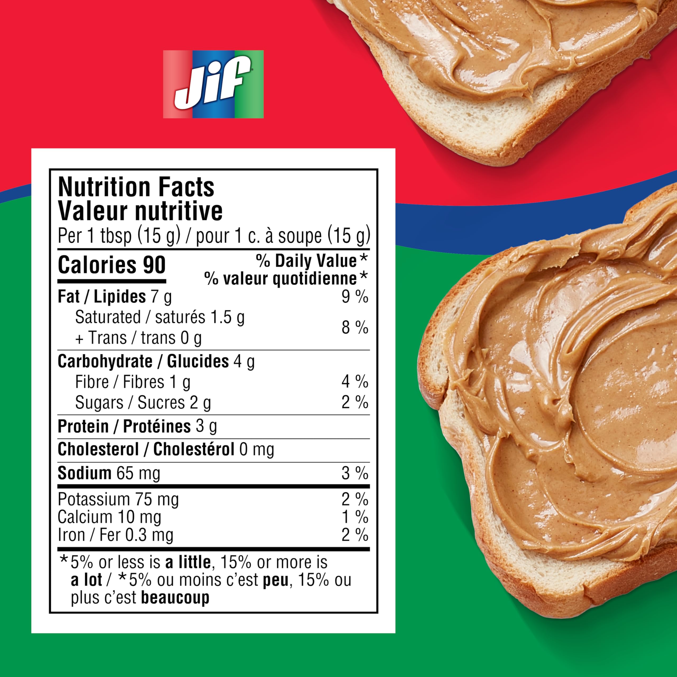 Bowl of cookie batter with Jif Creamy stirred in, demonstrating baking versatility