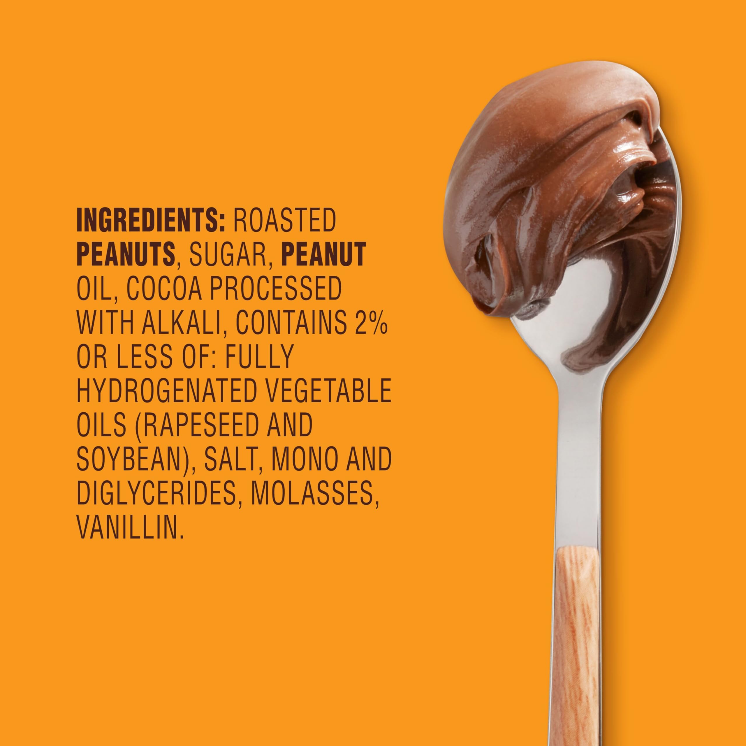 Jif jar with visible nutrition label and ingredient focus for shoppers