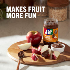 open jar of Jif showing thick smooth texture ideal for spreading