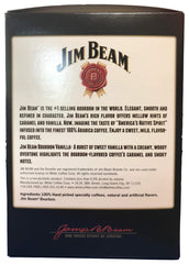 Jim Beam brewed cup in kitchen setting showing vanilla aroma and ready-to-drink benefit