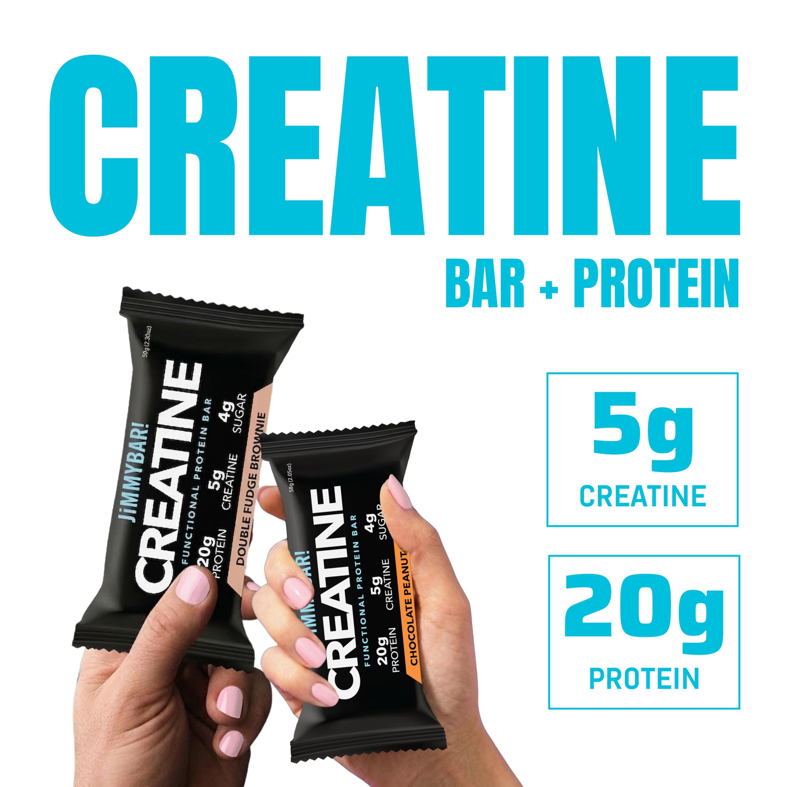 JIMMYBAR close-up cross-section showing texture and protein content
