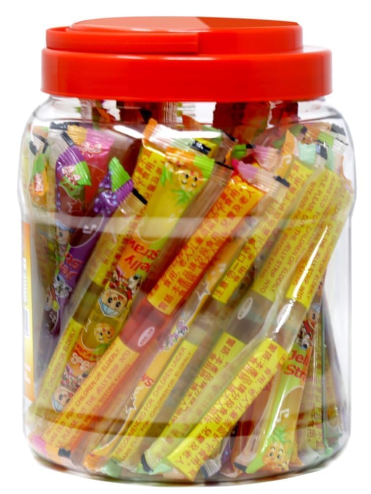 JIN JIN candies served in a bowl at a party showing colorful appeal benefit