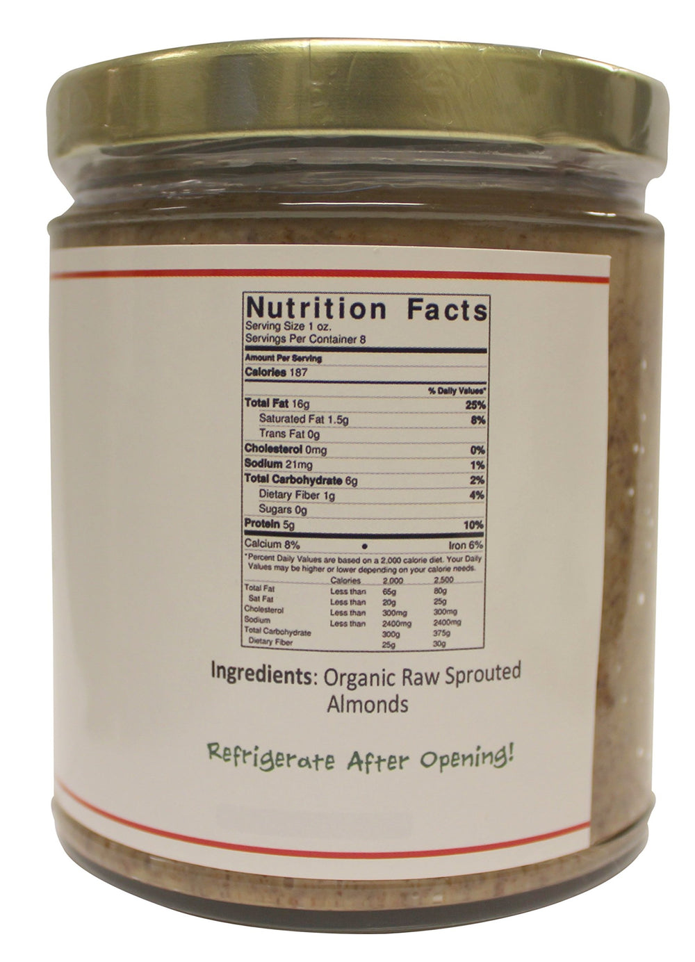 Jiva Organics almond butter in bowl paired with fruit for simple serving