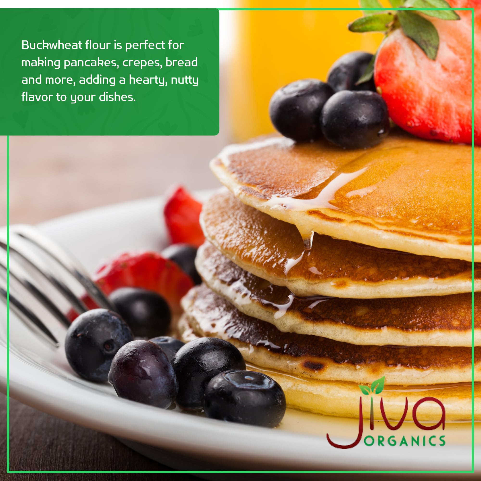 Jiva Organics vacuum-sealed bag detail preserving freshness benefit