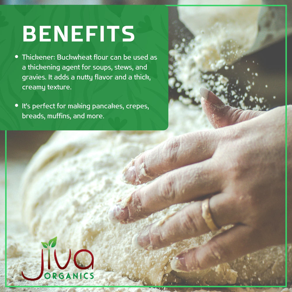 Jiva Organics buckwheat pancakes plated highlighting rich flavor