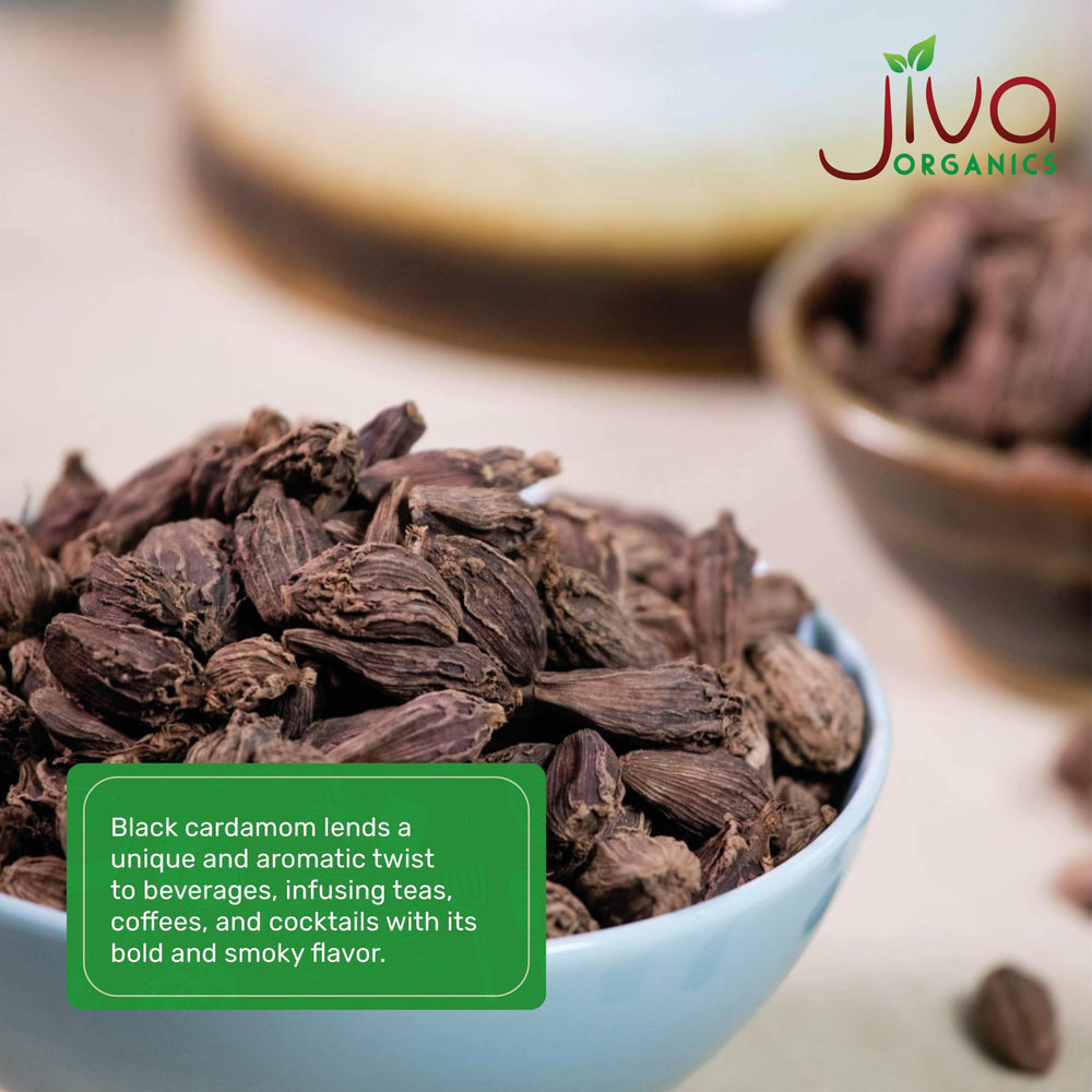 Jiva Organics crushed seeds close-up demonstrating seasoning potency
