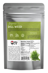 Jiva Organics close-up dried dill texture showing vibrant color and aroma benefit