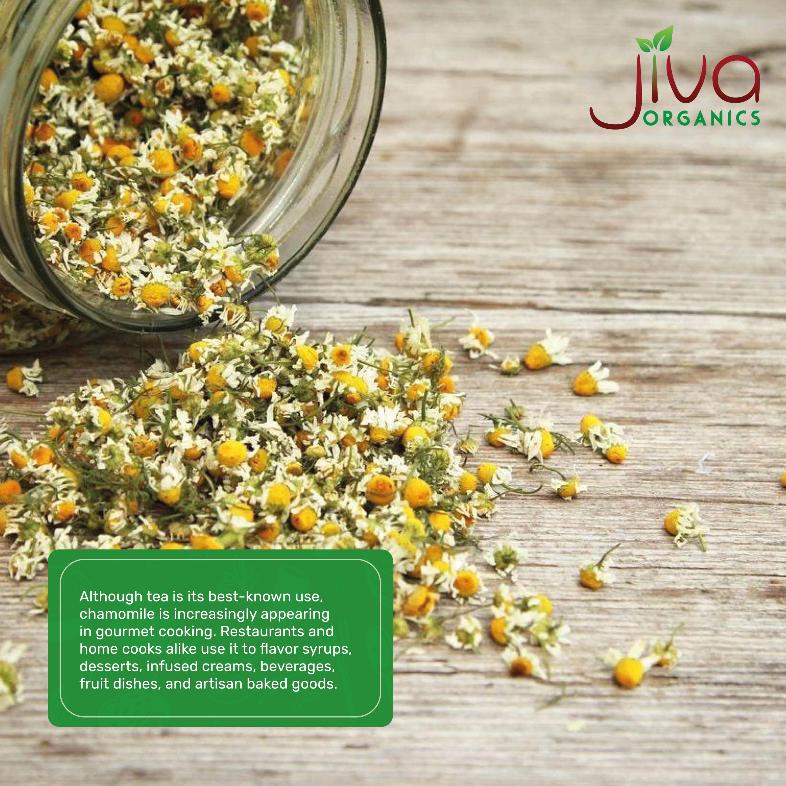 Jiva Organics label and certifications displayed to show organic credentials