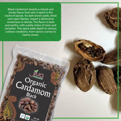 Jiva Organics open bag with whole pods illustrating convenience and quantity