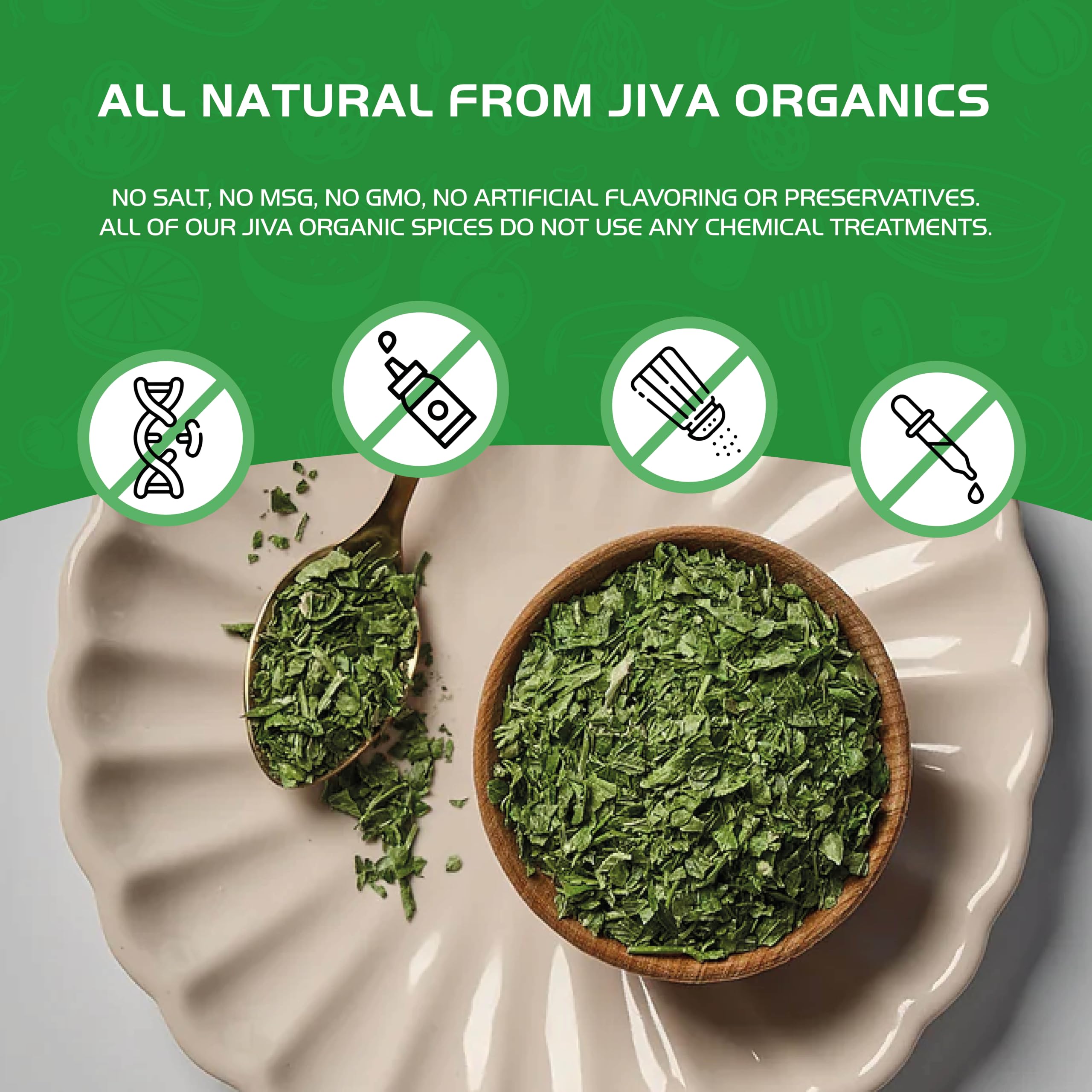 Jiva Organics bag stored in pantry illustrating organized long-term storage
