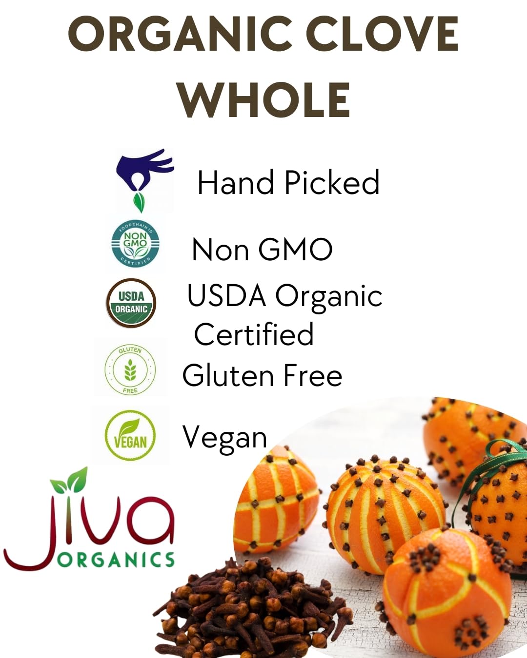 Jiva Organics resealable zipper detail preserving freshness and aroma