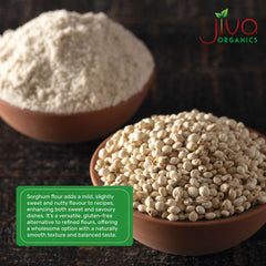 freshly cooked rotis made with Jiva Organics jowar flour demonstrating soft texture