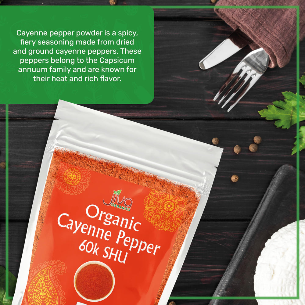 Jiva Organics teaspoon of powder portioned to show controlled dosing and easy measuring