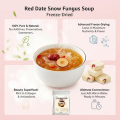JKPDAMZ open pouch with rehydrated soup ready in one minute