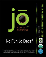 Jo Coffee ground texture close-up highlighting grind consistency and easy brewing