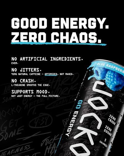 Jocko Fuel GO can beside gym gear showing pre-workout use and performance support