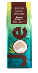 Joe Knows Coffee front packaging showing 12 oz bag and resealable top for freshness