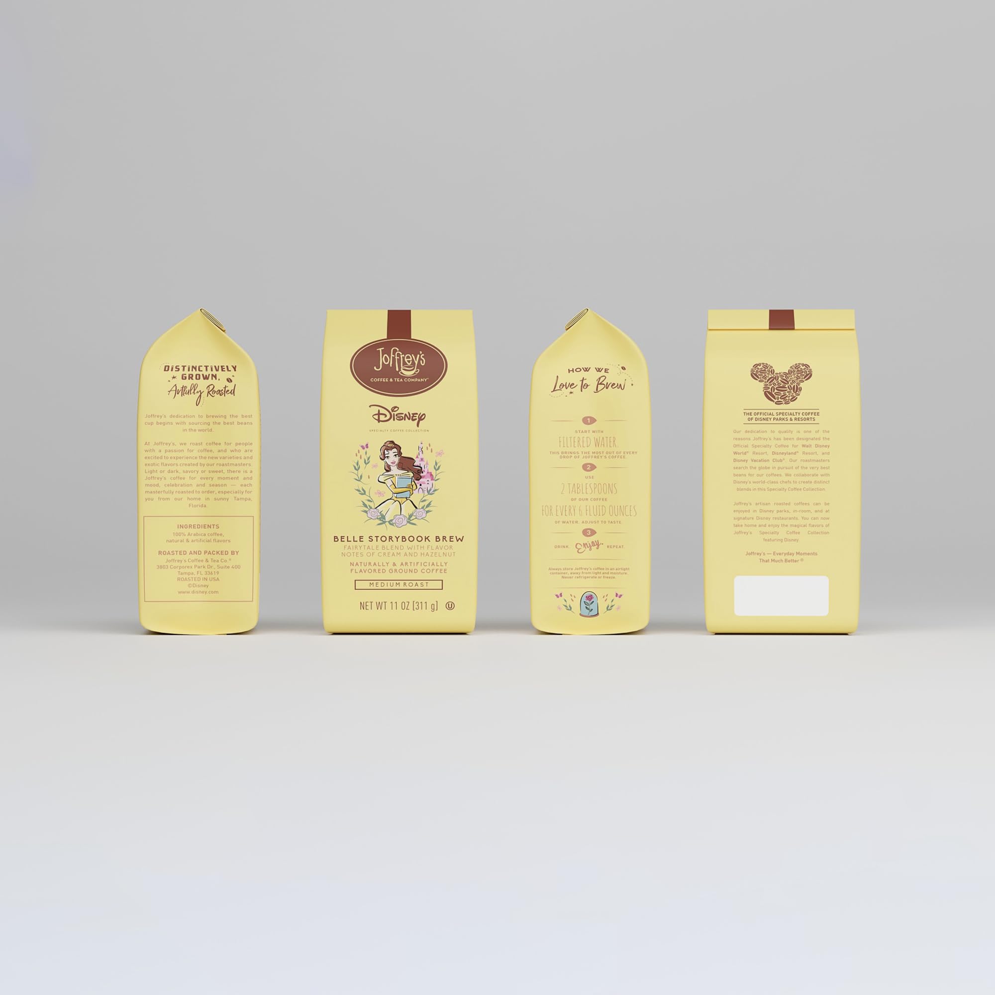 Joffrey's Coffee served in a cup top view showing crema and approachable flavor benefit