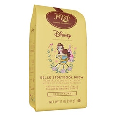 Joffrey's Coffee front packaging showing bag and Disney design, appealing for collectors