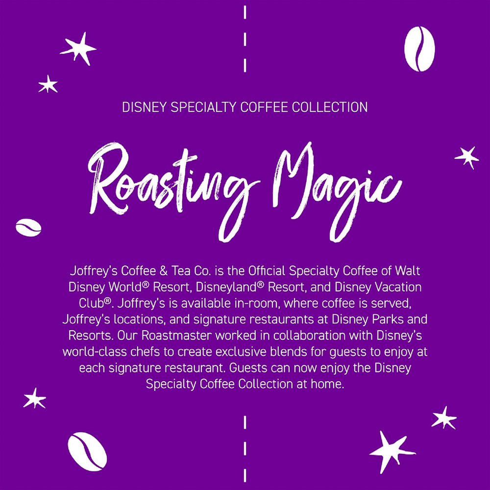 Joffrey's Coffee lavender sprigs and honey dripper showcasing flavor sources and natural sweetness