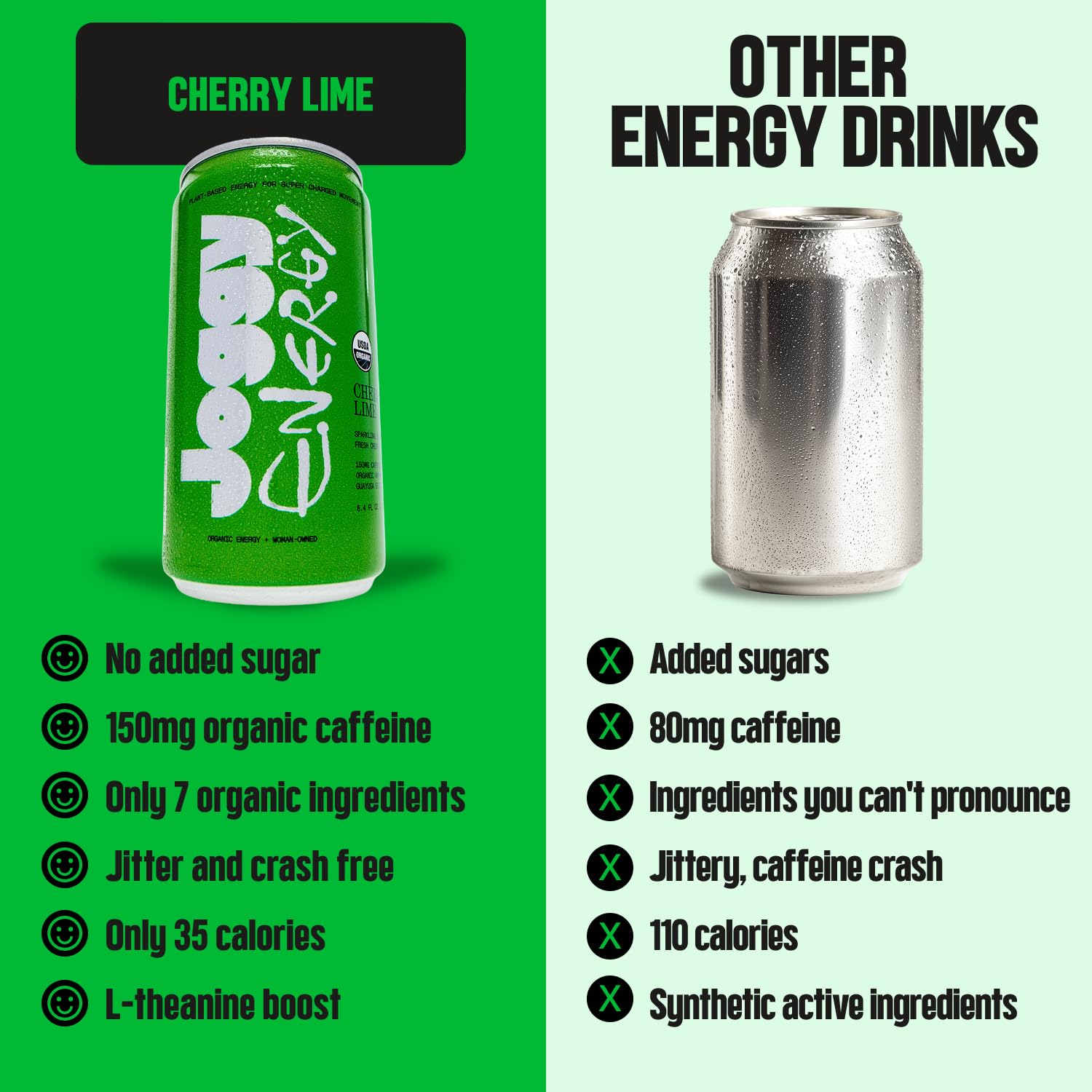 Joggy Cherry Lime can top open displaying easy-to-drink design and instant refreshment