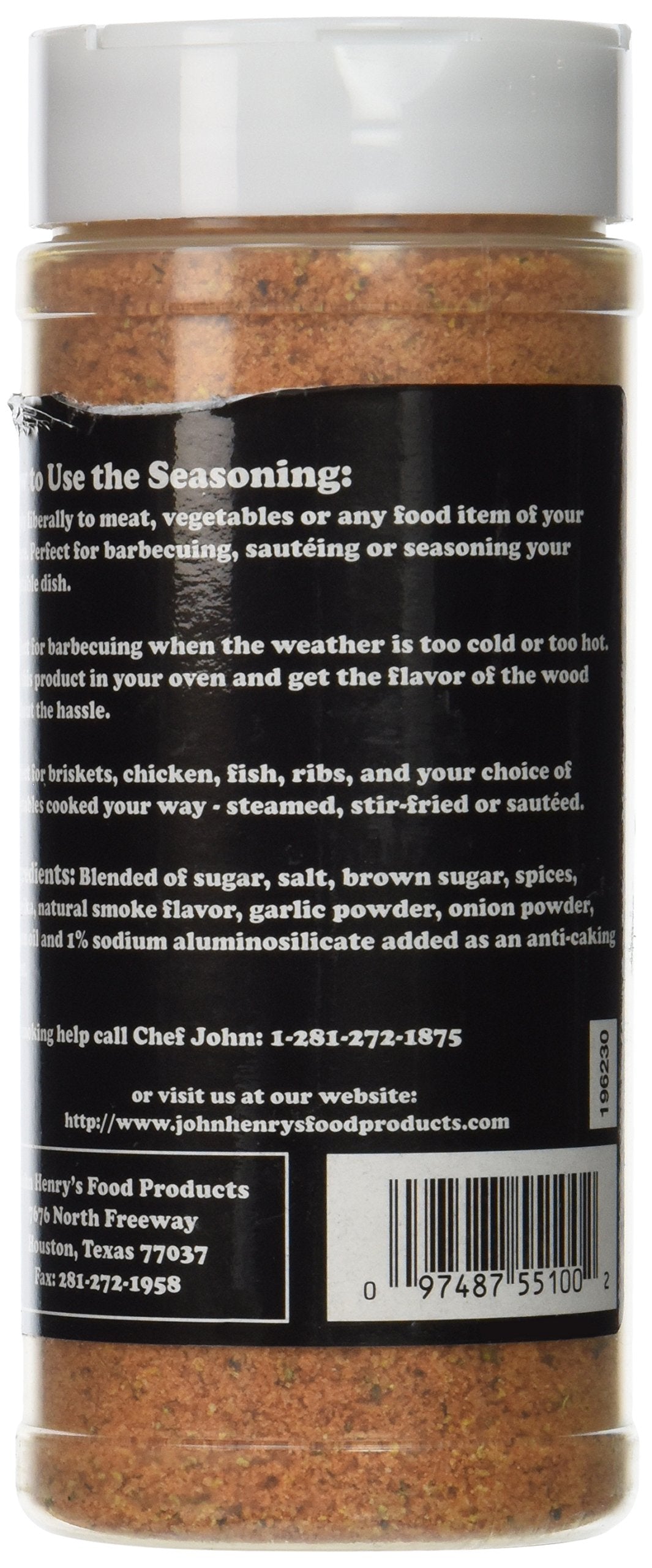 John Henry's rub applied to smoked pork showing juicy bark and improved flavor