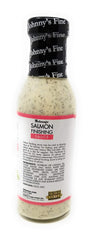 Johnny's creamy sauce texture close-up highlighting smooth consistency and dill