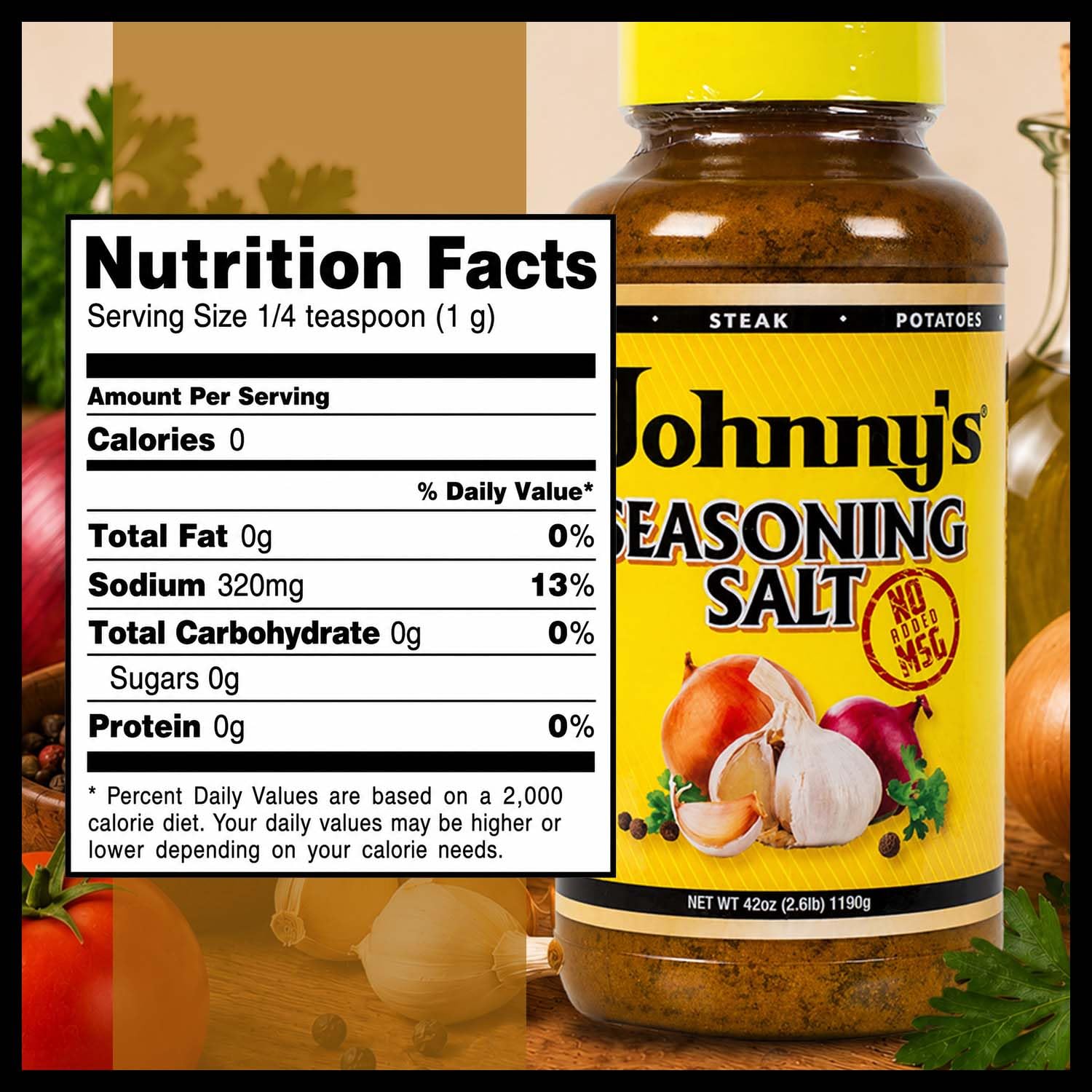 Johnny's shaker top close-up highlighting easy dispensing and control