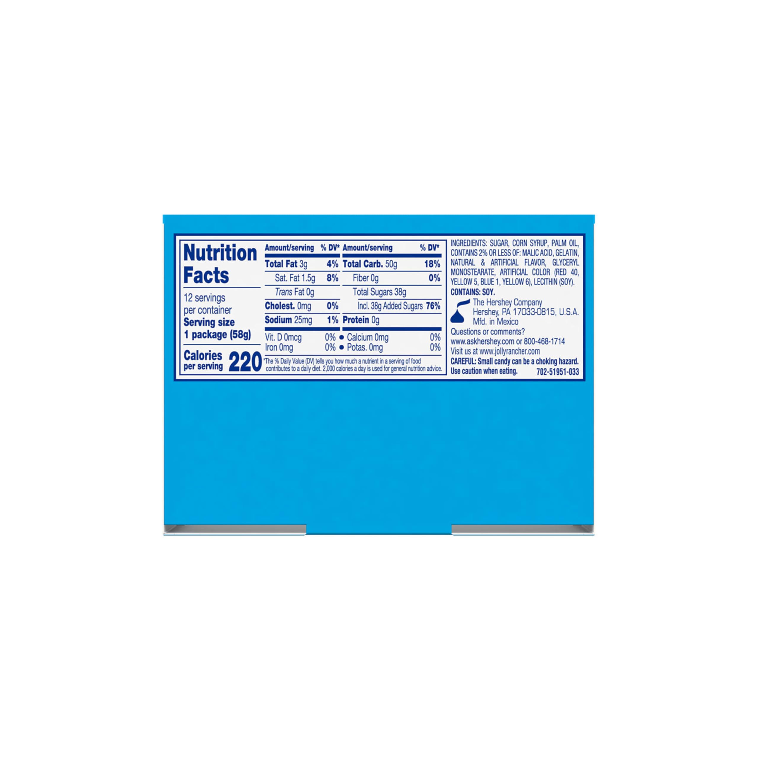 Jolly Rancher open box with individually wrapped chews ready to hand out at events