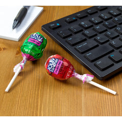 Jolly Rancher arranged pops showing green apple cherry grape and watermelon variety