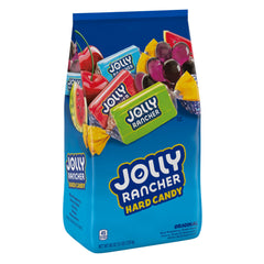 Jolly Rancher front packaging showing 5 lb bag and flavor variety benefit