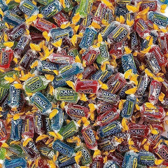 Jolly Rancher front packaging showing 2-pound bag and bold branding for value