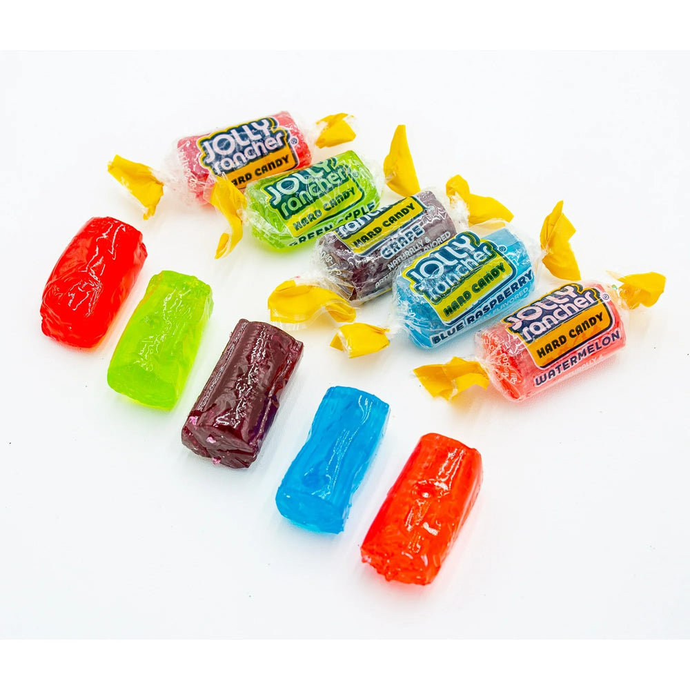 Jolly Rancher single candy glossy texture highlighting long-lasting flavor