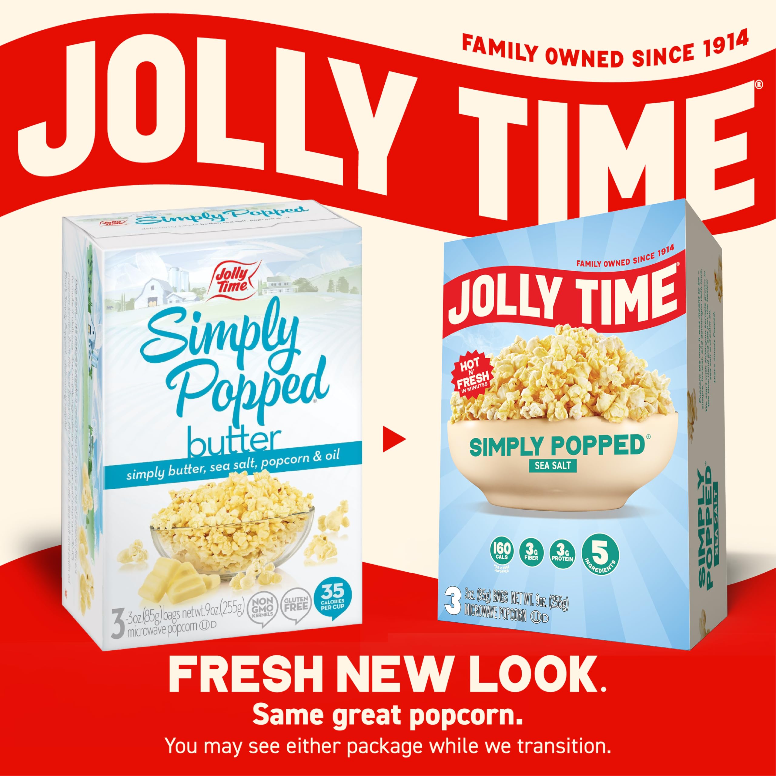 Jolly Time popcorn in a living room scene showing snack suitability for movie nights