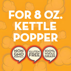 Jolly Time popped popcorn in bowl highlighting ready-to-serve appeal