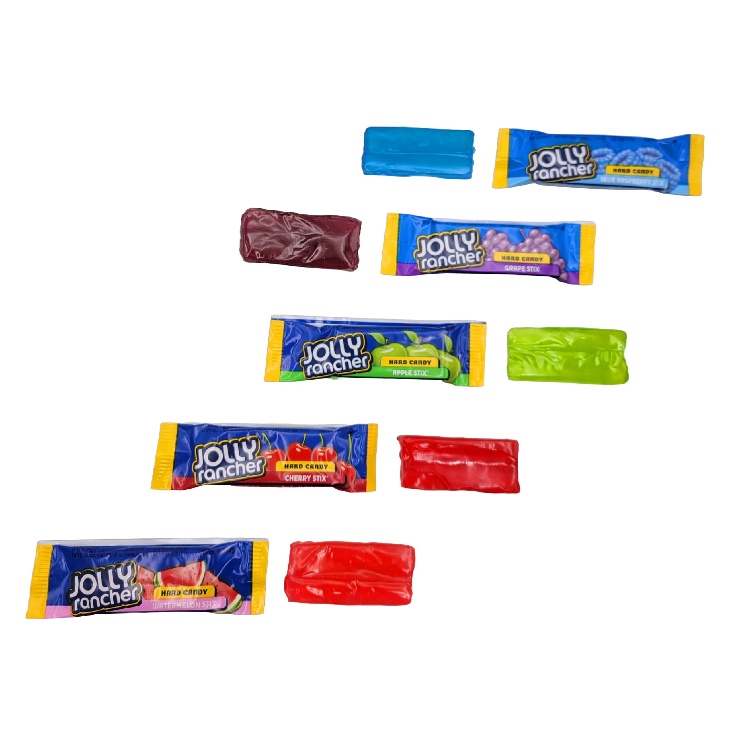 Yummy Chew JollyRancher in a candy bowl offering colorful display for parties and reception areas
