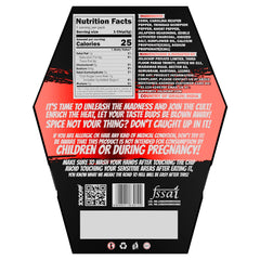 JOLOCHIP single jet-black chip close-up highlighting its concentrated seasoning and novelty