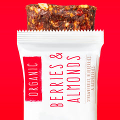 jonesbar chewy texture close-up bite showing dense whole-food consistency for lasting energy