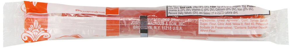 Joray apricot close-up of fruit-leather texture highlighting chewy, tart-sweet flavor