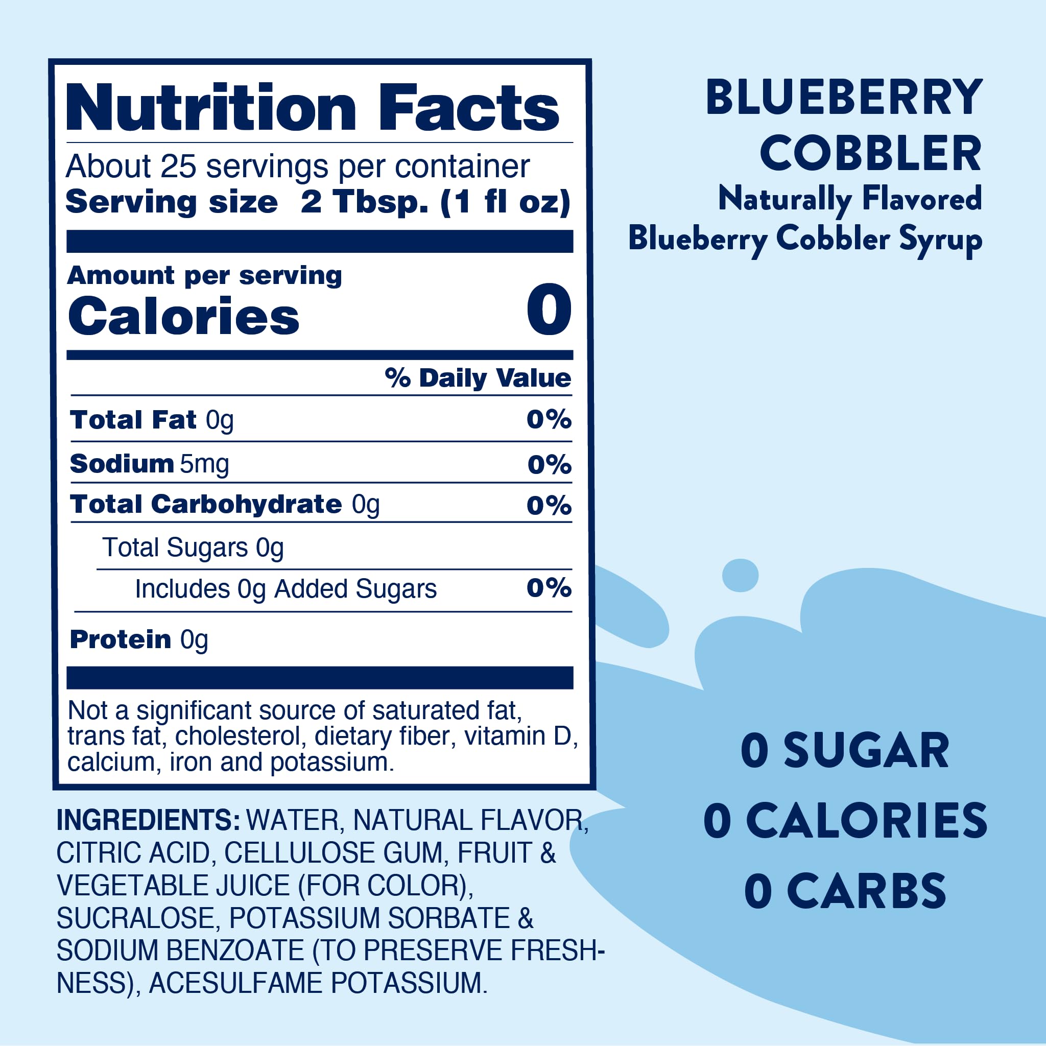 Jordan's Skinny Mixes bottle on coffee bar showing pantry-friendly convenience