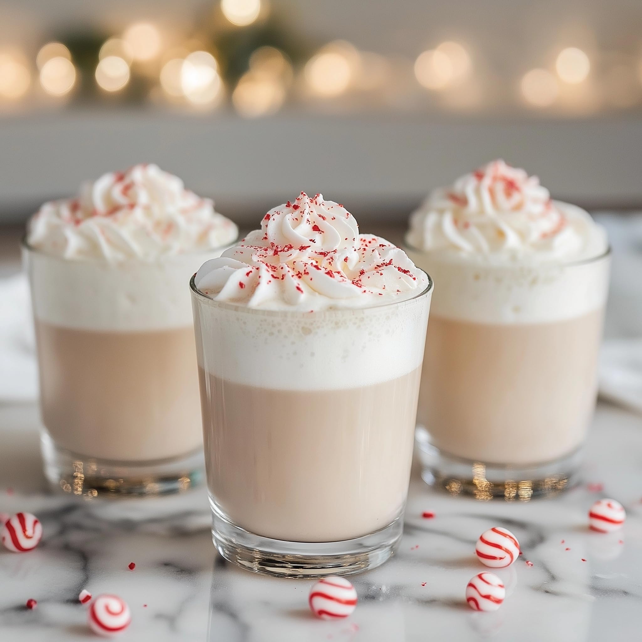 Jordan's Skinny Mixes being poured into a latte, showing fast mixing and flavor boost