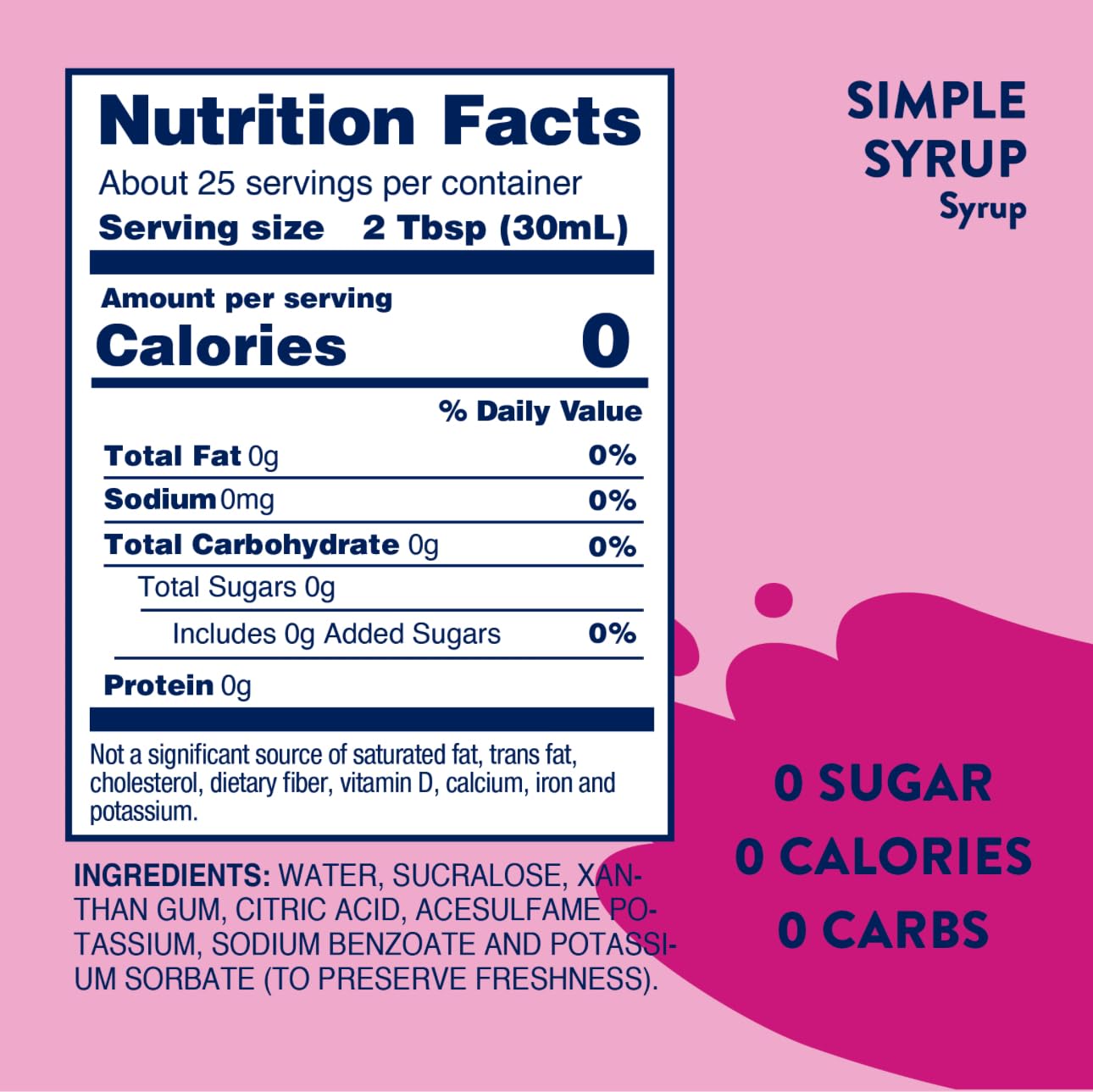 Jordan's Skinny Mixes bottle beside strawberries showing infusion possibility