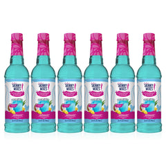 Jordan's Skinny Mixes front bottle view showing mermaid syrup, clear branding, shelf-ready convenience